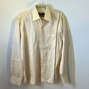 Men’s Cream Buttondown